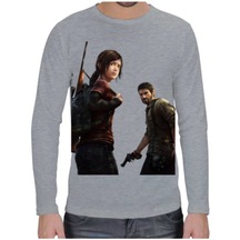 The Last Of Us Tişört T-Shirt Elbise Erkek Uzun Kol