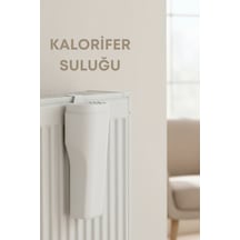 1 Adet Kapaklı Kalorifer Suluğu Nemlendirici Suluk Petek Suluğu Bej Tr Diğer
