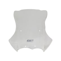 GP Kompozit BMW R 1200 GS / ADV 2004-2012 Uyumlu Ön Cam Şeffaf 49 cm