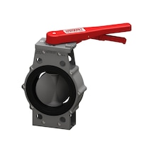 Nozbart Pvc Yüksek Mukavemetli Kelebek Vana 110Mm
