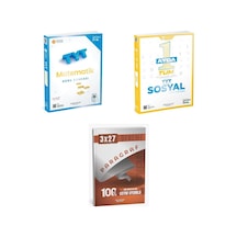 2027 2027 Üçdörtbeş Tyt Matematik + Sosyal 1 Ayda Tüm Soru + Anla Kazan Paragraf Deneme 3'lü Set