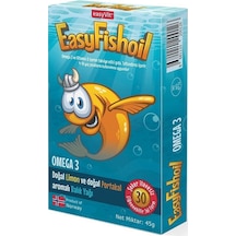 Easyfishoil Omega 3 Çiğnenebilir 30 Jelibon Tablet