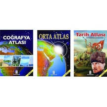Coğrafya Atlası-orta Atlas-tarih Atlası