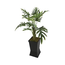 Yapay Çiçek Deposu Bölünmüş Yapraklı Yapay Isviçre Deve Tabanı Ağacı Monstera Deliciosa