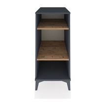Kronos Komodin 2 Raflı 44x59x96 Antrasit-çam Antrasit