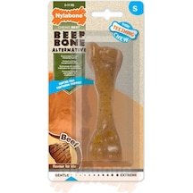 Nylabone Biftek Aromalı Yavru Köpek Çiğneme Kemiği S