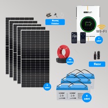 Cks Enerjı 4kw Hazır Solar Paket Kolay Kurulum Maksimum Paket