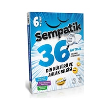 Ünlüler Karması 6.sınıf Din Kültürü Sempatik 36 Haftalık Kazanım Denemeleri