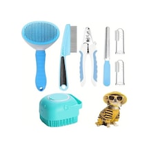 Venturemart 7'lü Evcil Hayvan Bakım Seti - Köpek Tüy Tarak, Pul Tarak, Şampuan Fırçası Ve Daha Fazlası