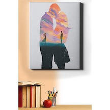 Webstyle Sayılarla Boyama Seti Kasnaklı Aşka Özlem 40 X 50 Cm