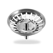 Aletçantam Çöpmak Mutfak Lavabo Sifon Gider Metal Tıpa Süzgeci 8cm Krom