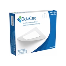 Octacare Yapışkanlı Yara Örtüsü, Elastik Nonwoven Yara Bandı, Steril, Hipoalerjenik, 9cm X 10cm, 2 Adet 2 Li Paket
