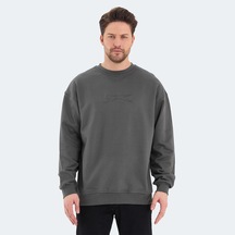Slazenger VADIK Oversize Erkek  Haki Sweatshirt