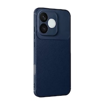 Newface Huawei Honor 600 Lite Auto Focus Karbon Kapak - Lacivert
