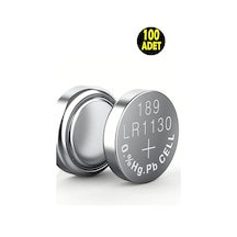 100 Adet Alkaline 189 V10ga Lr54 Ag10 Sr Lr 1130 389 Düğme Pil Terazi-saat-baskül Pili