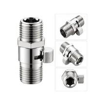 Sunup Sn-38122 Metal Çift Dış Dişli Ayarlanabilir Akış Kontrol Vanası