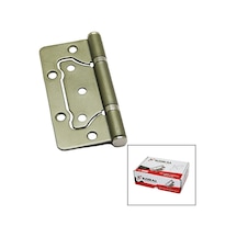 Koral Çelik Kelebek Yönsüz Menteşe 10cm Saten - 20'li Paket Diğer