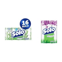 Solo Tuvalet Kağıdı Bambu Katkılı 16'lı Ve Solo Kağıt Havlu 12'li