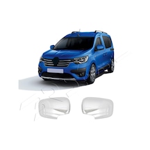 Renault Kangoo Uyumlu 2021 Ve Üzeri Ayna Kapağı 2 Parça Abs Krom Kaplama