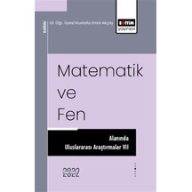 Matematik Ve Fen Alanında Uluslararası Araştırmalar Vıı / Must...