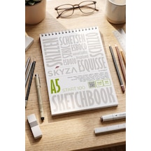 Skyza Start 100 Gr/m² A5 Sketchbook Eskiz Defteri 100 Syf, 50 Yaprak