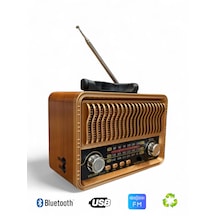 Rt-751 Nostalji Ahşap Görünüm Radyo, Trend Tasarım Nostalji Radyo