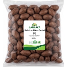 Kabuklu Pikan Cevizi Çiğ 500g Katkı Maddesiz - Pecans İn Shell Yerli Jumbo 500 G