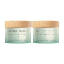 Skin Sensual Daily Hydrating Moisturizer Cream Jojoba Oil Shea Butter 24 Saat Etkili Nemlendirici 2 Paketi
