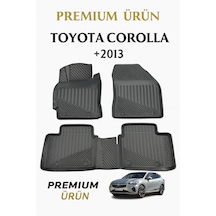 Toyota Corolla 2013+ Uyumlu 3d Oto Paspas Premium