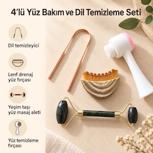 4'lü Yüz Bakım Ve Dil Temizleme Seti