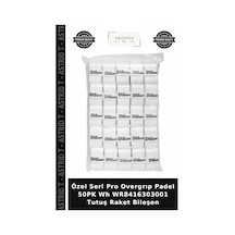 Özel Seri Pro Overgrıp Padel 50pk Wh Wr8416303001 Tutuş Raket Bileşen Beyaz