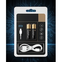 Usb Type-c Şarjlı Aaa Lityum Pil 1000+ Döngü Uczzzşarjlıpil-5