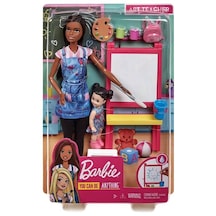 Barbie Ben Büyüyünce Resim Öğretmeni Gjm30