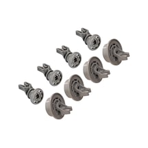 Beko Uyumlu D3001s Bulaşık Makinesi Sepet Tekerleği 4 Alt Üst Teker Takımı