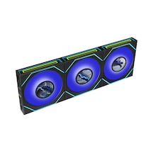 Unı Fan Reverse Sl Inf Lcd Flex 3x120mm Siyah Kasa Fanı G9f.12rslınd1f3b.00