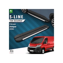 S-dizayn Citroen Jumper 3 Kısa Şase S-line Aluminyum Yan Basamak 203 Cm 2006-2022 A+ Kalite