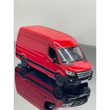 1.36 Ölçek Sprinter 318 Cd Metal 12 Cm Model Oyuncak Araba - Kırmızı