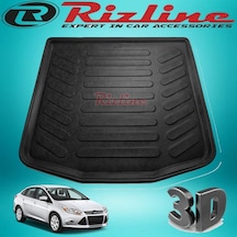 Ford Focus 3 3D Bagaj Havuzu Paspası Sd 2011-2015 Arası Rizline N11.1777