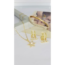 Sones Çelik Takı Setleri 50026852 Gümüş - Rose Gold