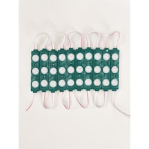 Parmak Led Lamba Yeşil 3 Led 140 Lümen 12 Volt 10,lu
