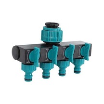 Ganzhoushop Rg Hortumu Hortum Dayanıklı Boru Bahçe Ayırıcı Abs 4'lü Set 1'i Bx - Su Geçirmez Kaliteli