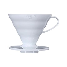 V60 02 Dripper Beyaz Plastik
