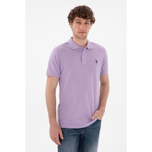 U.S. Polo Assn. Us. Polo Assn. Erkek Tişört Mor