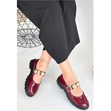 Okira Bordo Rugan Oxford Ayakkabı