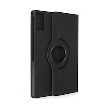 Redmi Pad Se 4g Kılıf 360 Tablet Deri Kılıf - Siyah Diğer