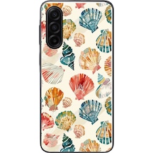 Samsung Galaxy A17 Uyumlu Deniz İncileri Baskılı Silikon Kılıf Renkli