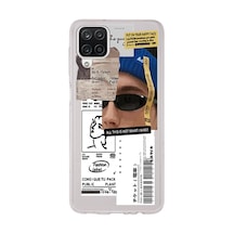 Samsung Galaxy Uyumlu A12/m12 Desen214 Çok Renkli