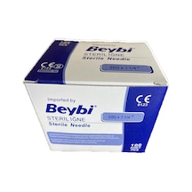 Beybi Enjektör Iğne Ucu 22g Siyah X 1 1/40,70*32mm 100 Adet