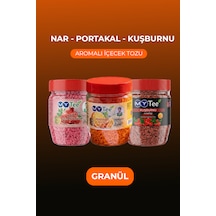 Mytee 3'lü Portakal - Nar - Kuşburnu Aromalı Granül İçecek Tozu 3 X 250gr 750 G