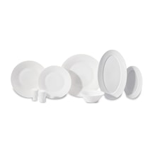 Korkmaz Linea Collection 30 Parça Yemek Takımı A9823 Beyaz